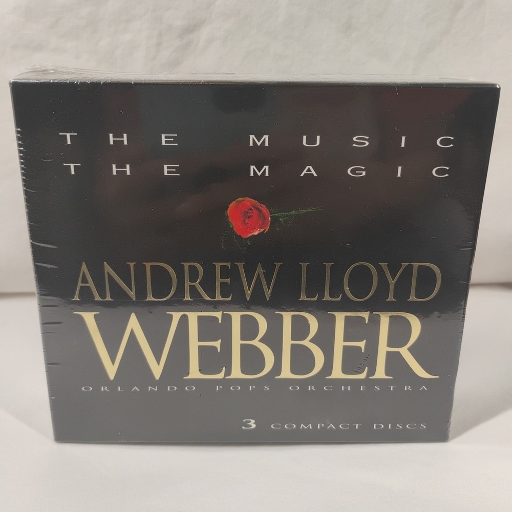 Andrew Lloyd Webber The Music The Magic Box Set Orlando Pops Orchestra 3 CDs NEW